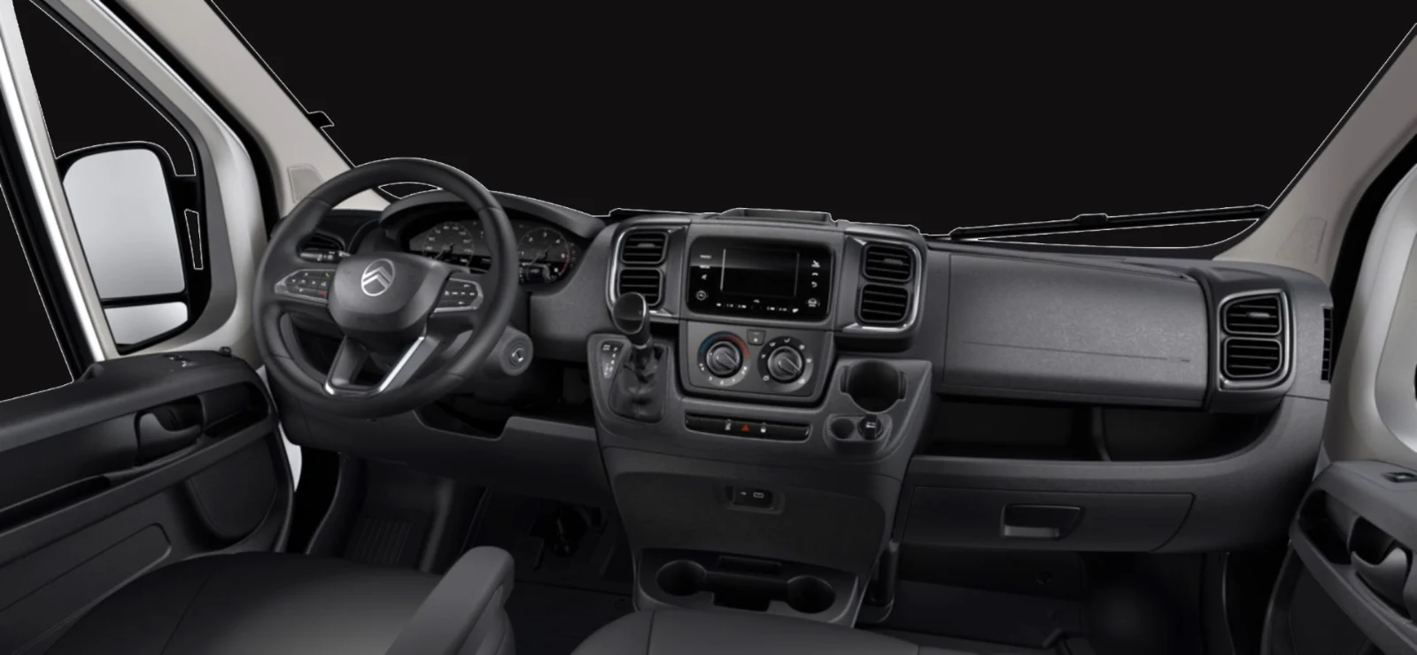 Cockpit des Citroën Jumper im Adria Compact