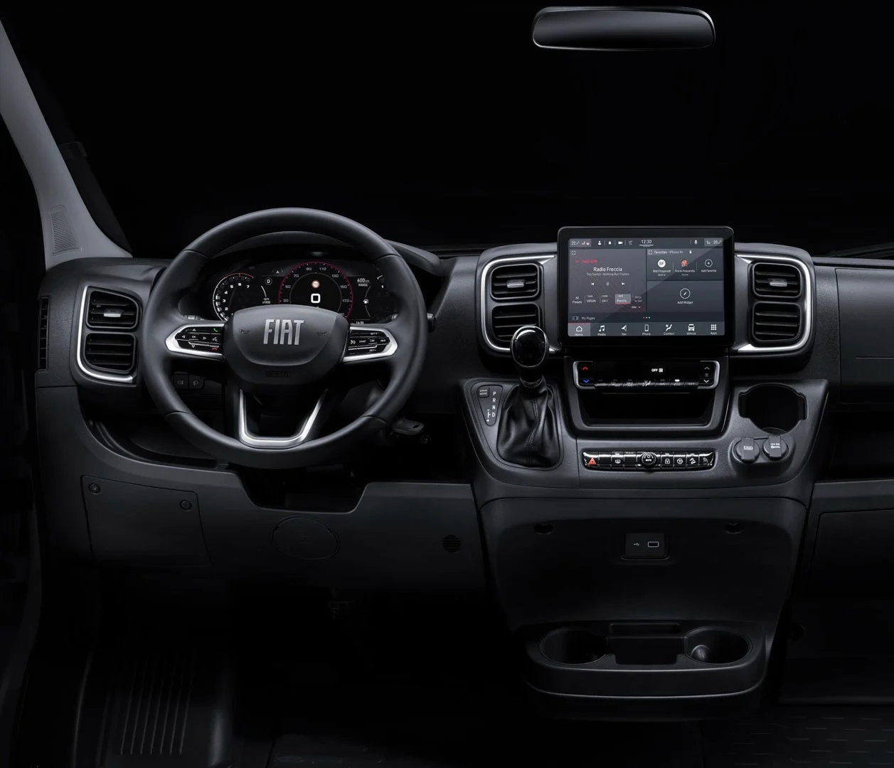 Cockpit des Fiat Ducato im Adria Coral