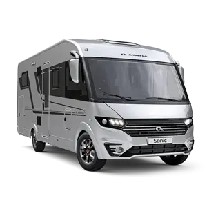 Adria Sonic Wohnmobil bei Camping Braunbarth am Bodensee