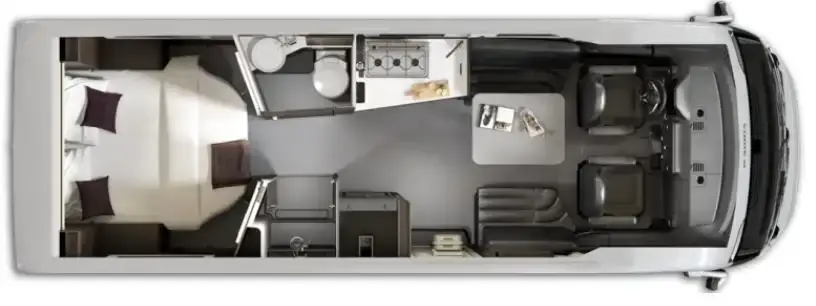 Grundriss Adria Supersonic 780 DC
