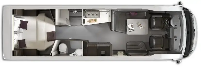 Grundriss Adria Supersonic 890 LC