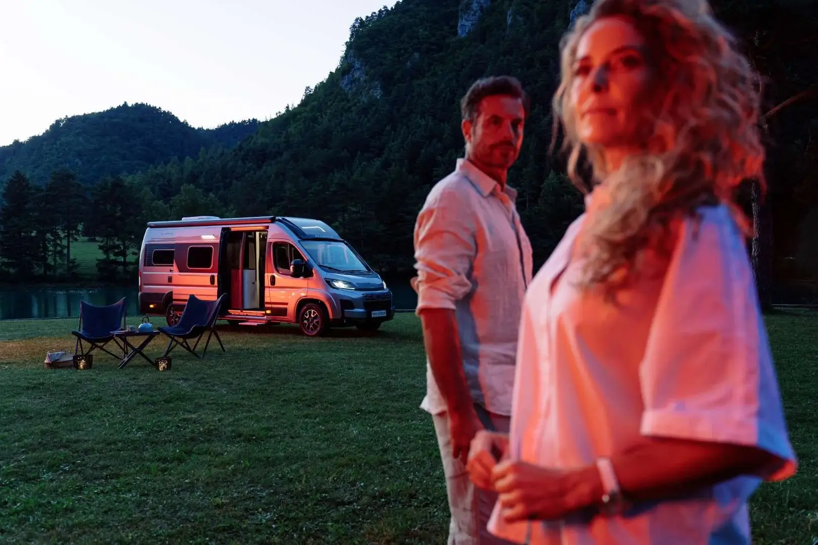 Adria Twin Supreme Campervan unterwegs