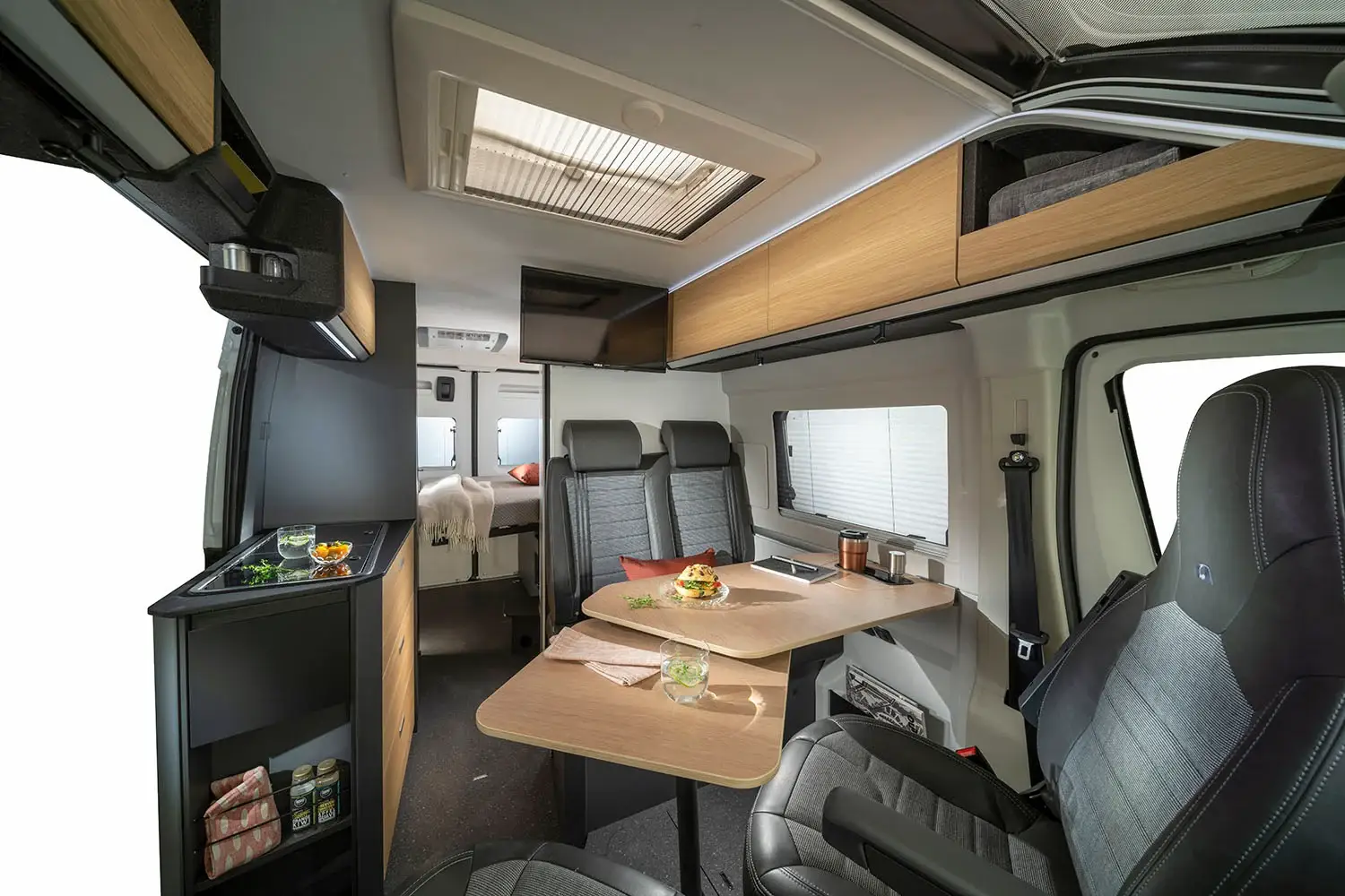 Wohnraum im Adria Twin 600 SPB